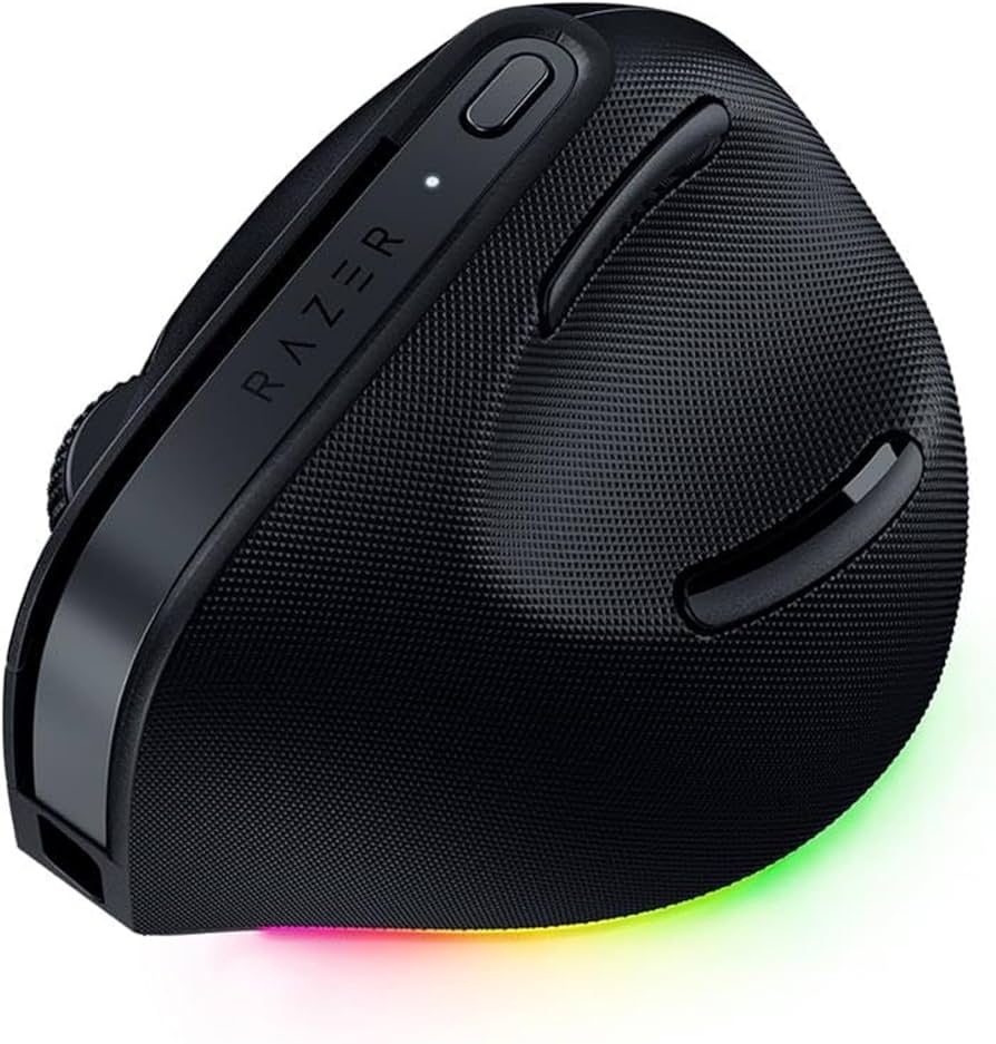 Amazon | Razer Pro Click V2 垂直ワイヤレスマウス:6ボタン人間工学