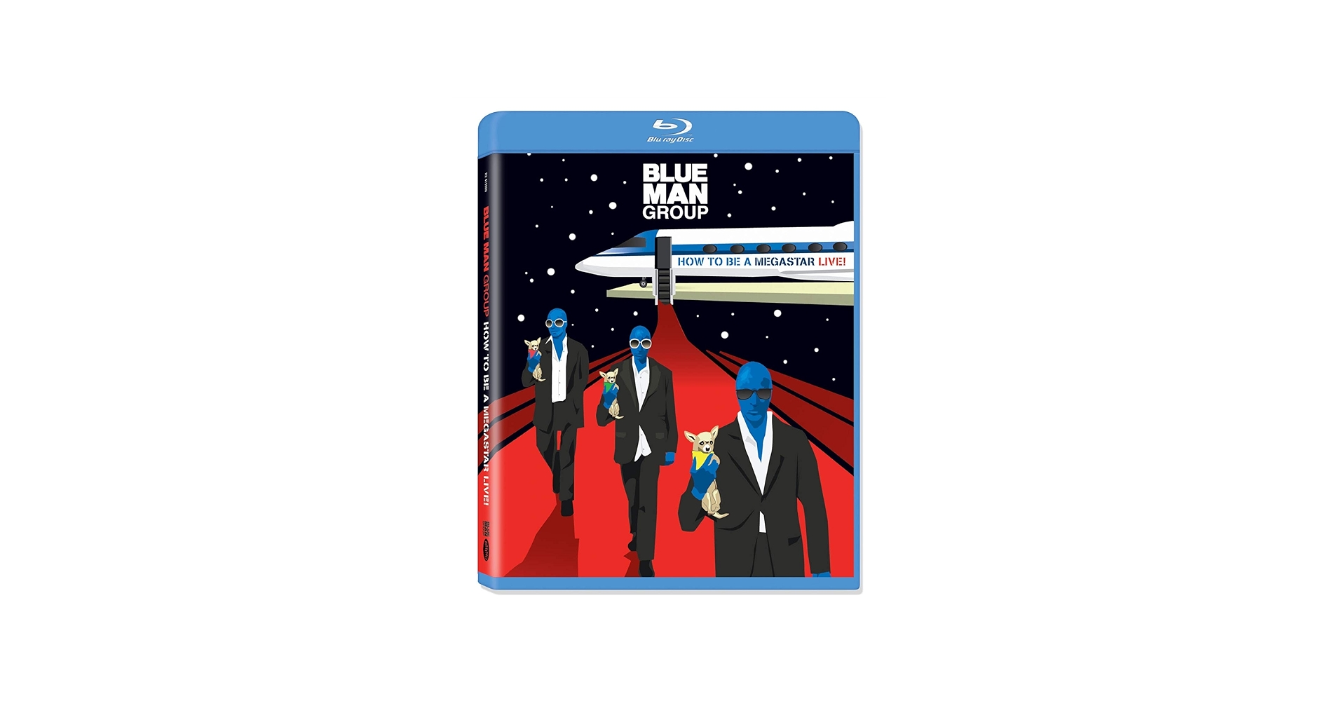 Amazon.com: Blue Man Group: How to Be a Megastar Live! [Blu-ray