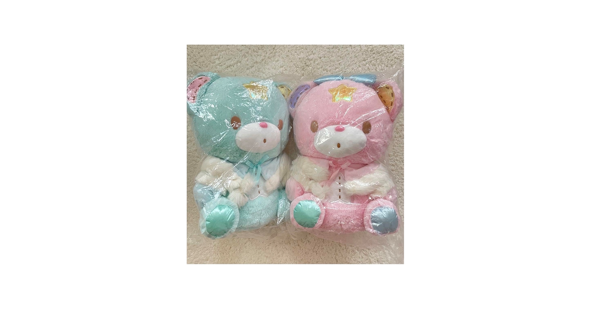 Amazon.co.jp: キキララ パフポフ 特大 BIG ぬいぐるみ 限定 : おもちゃ