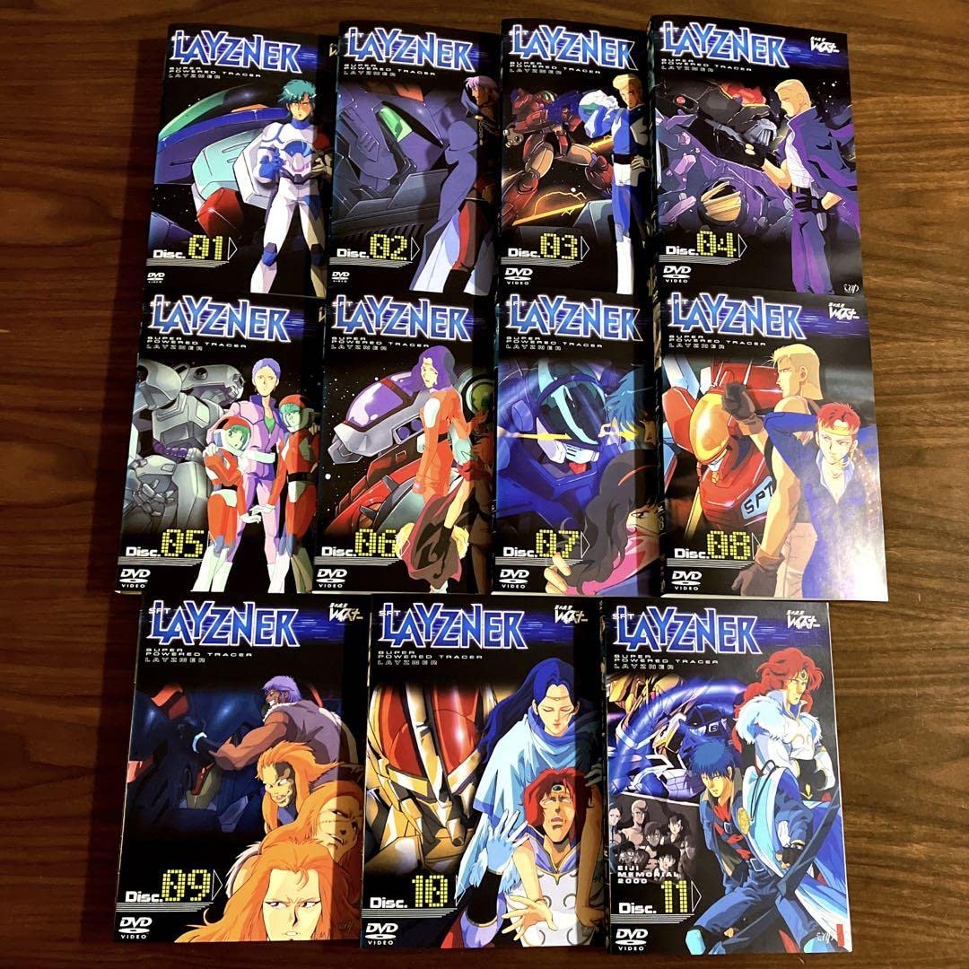 Amazon.co.jp: 蒼き流星 SPT レイズナー DVD 全11巻 全巻セット 井上