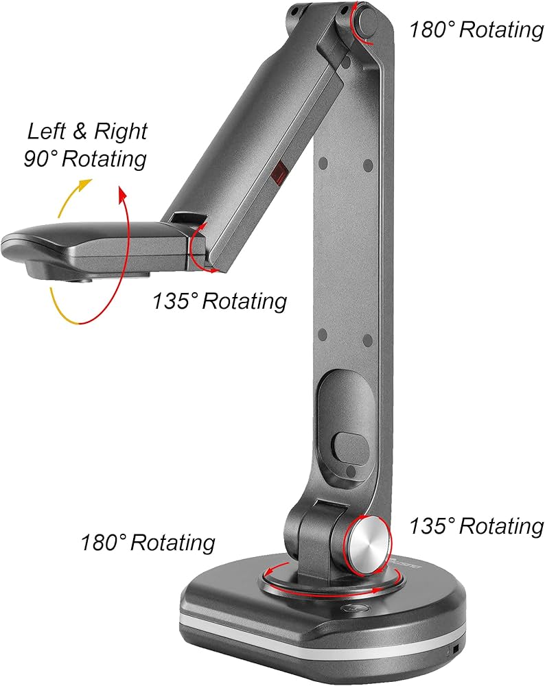 Amazon.com: JOYUSING V500S 8MP Document Camera for Teachers, USB