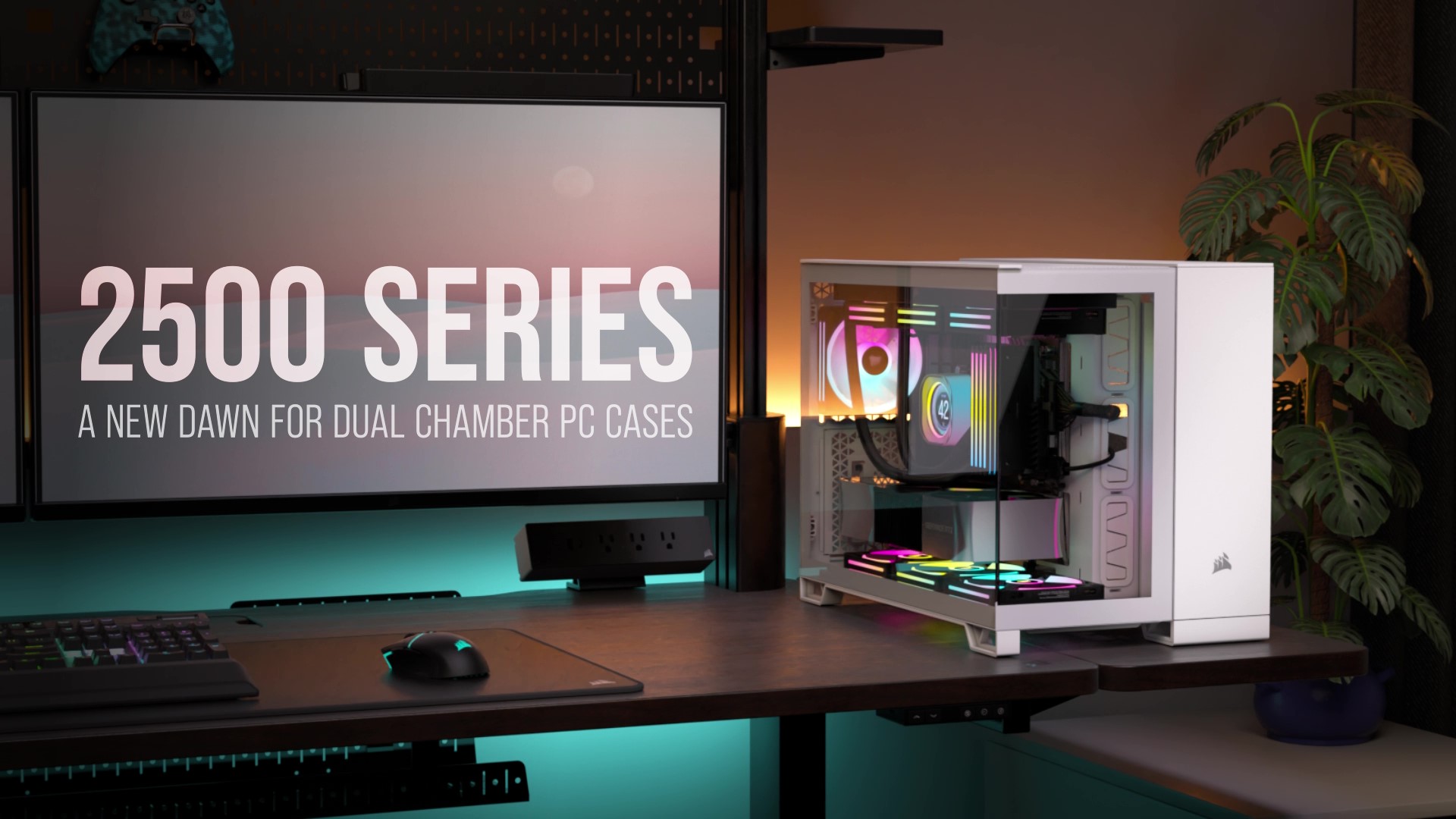 Amazon | CORSAIR 2500D AIRFLOW Micro ATX Dual Chamber PCケース