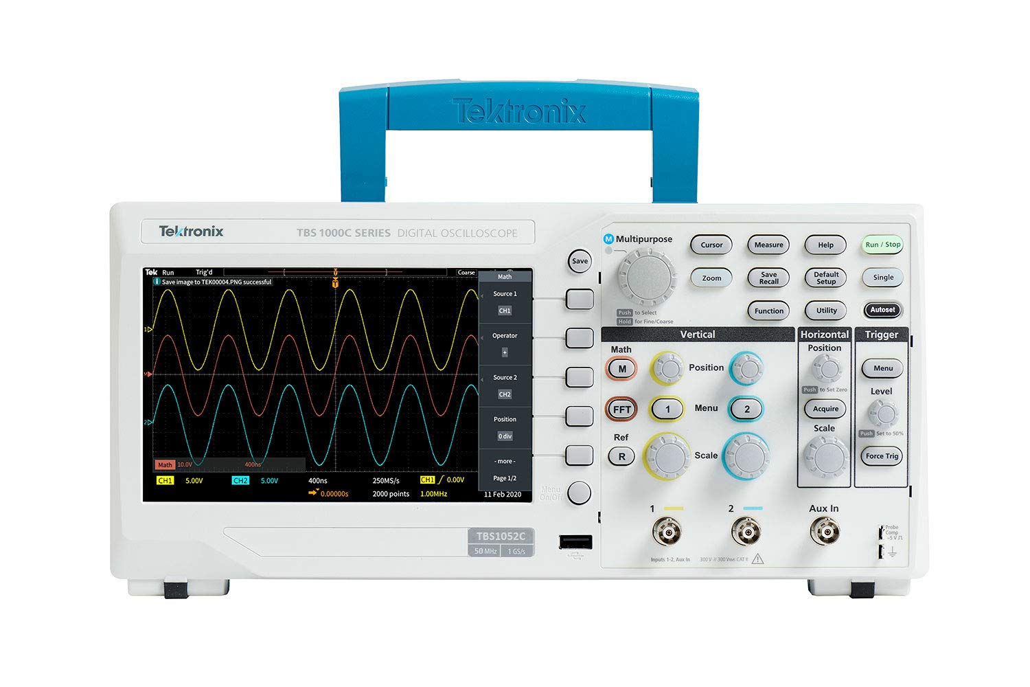 Amazon | Tektronix デジタル・オシロスコープ 50MHz・1GS/s・2ch・20k