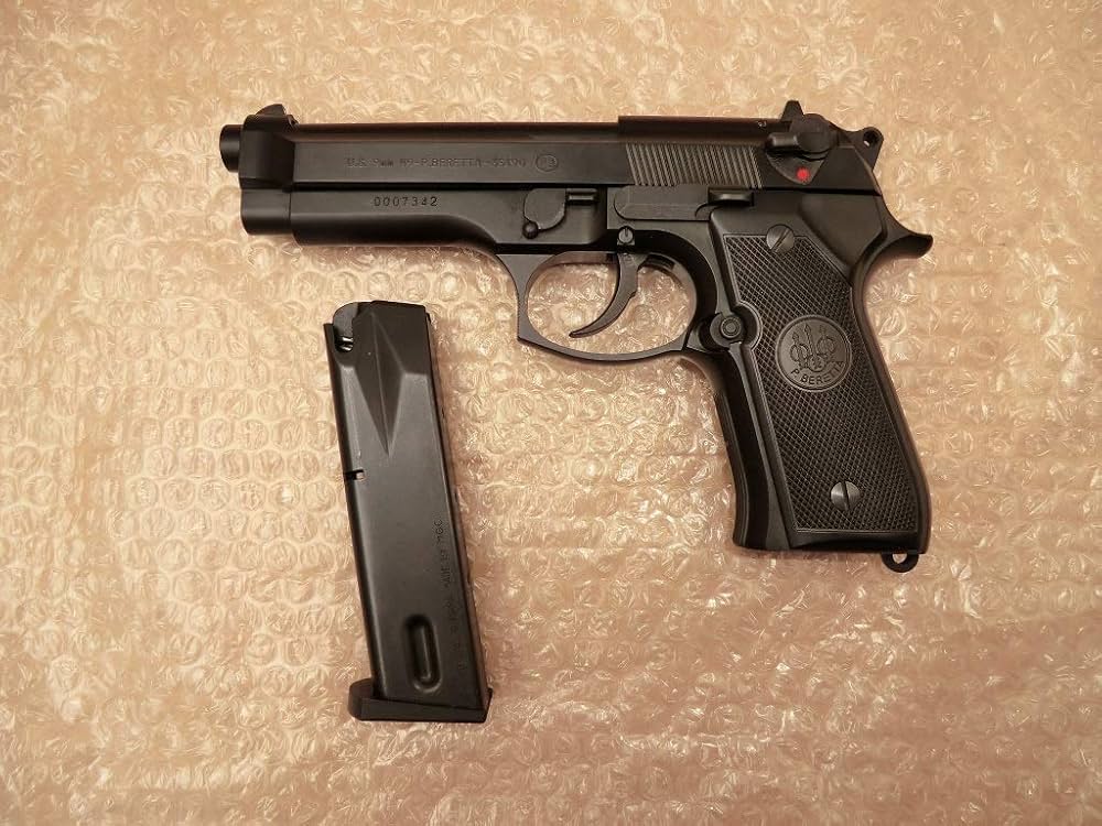 Amazon.co.jp: MGC ベレッタM9 ABS モデルガン 発火済み カート8発