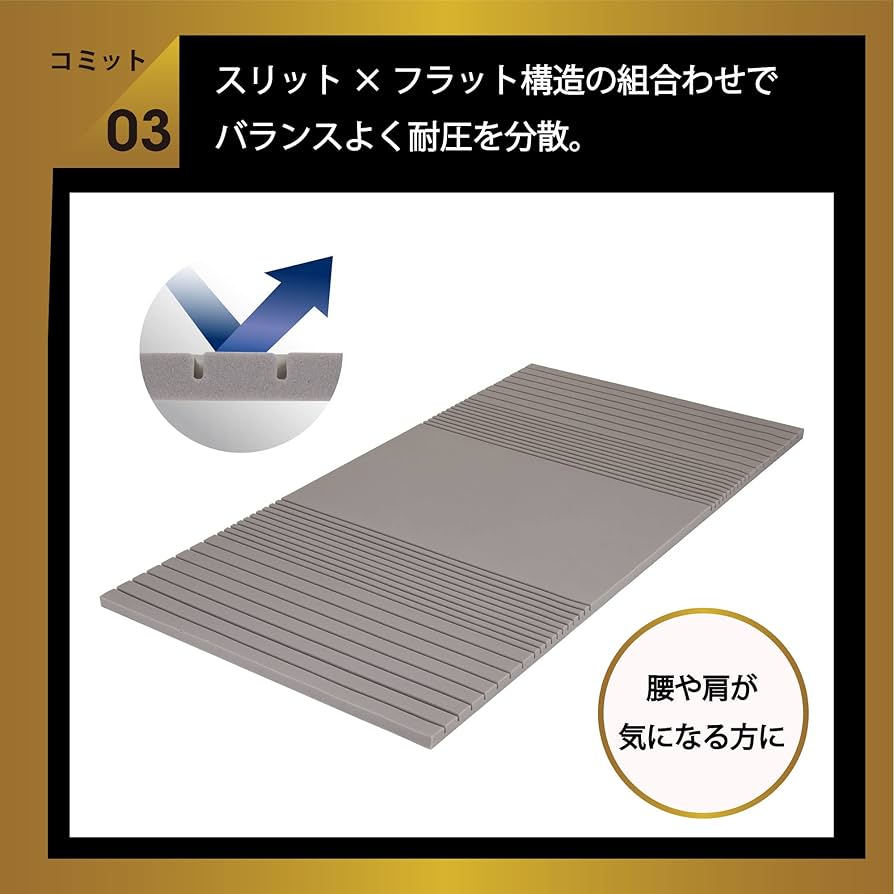 Amazon.co.jp: ライザップ( RIZAP) マットレストッパー シングル 腰や