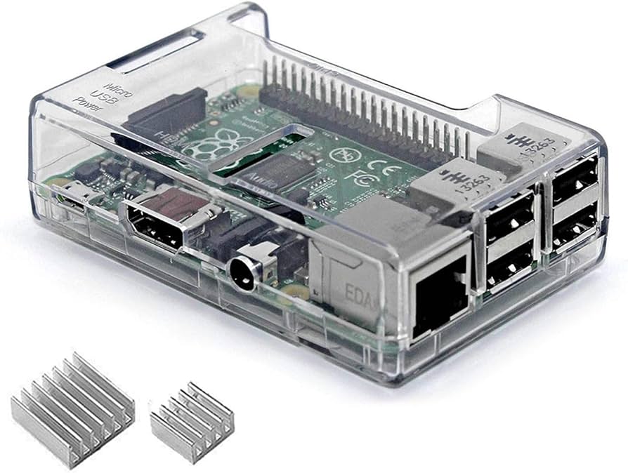 Amazon.com: iUniker Raspberry Pi 3B+ Case - Transparent with