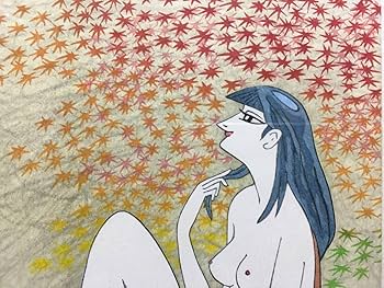 Amazon.co.jp: 作品番号 25881 小島功 水辺有情四季揃え秋竜田川