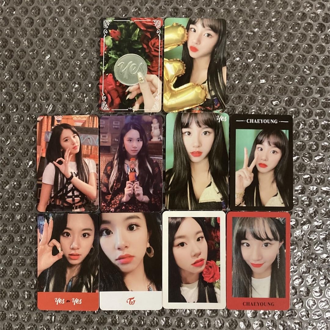 Amazon.co.jp: TWICE トレカ チェヨン 10枚 コンプリート yes or yes