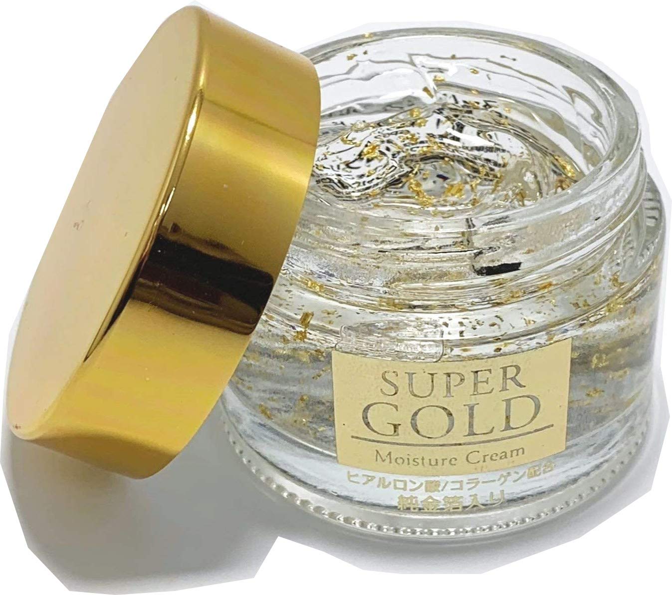 Amazon | NEWスーパーゴールド（純金箔入保湿クリーム）55g 増量タイプ