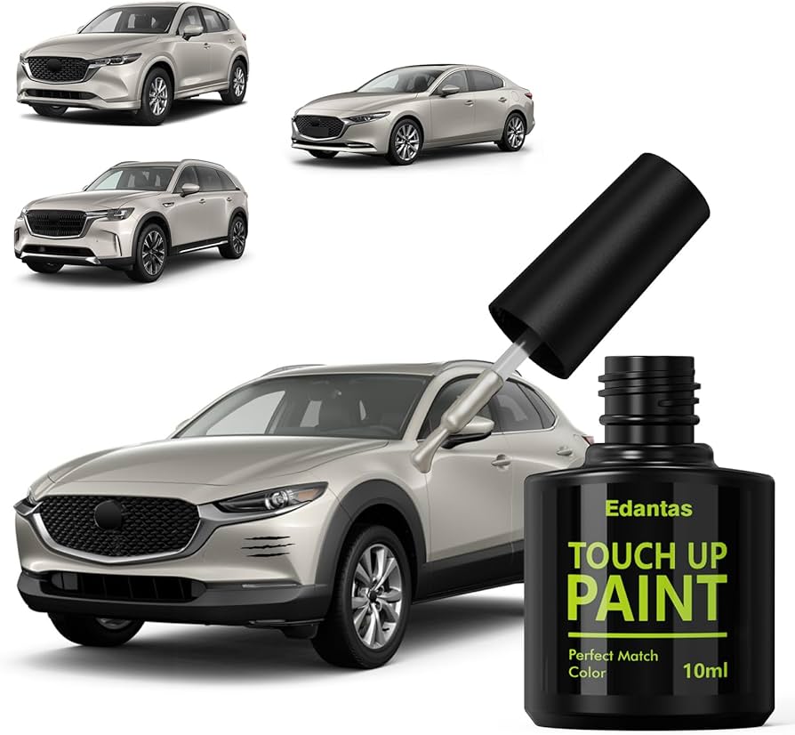 Amazon.com: Edantas 47S Platinum Quartz Touch Up Paint for Mazda