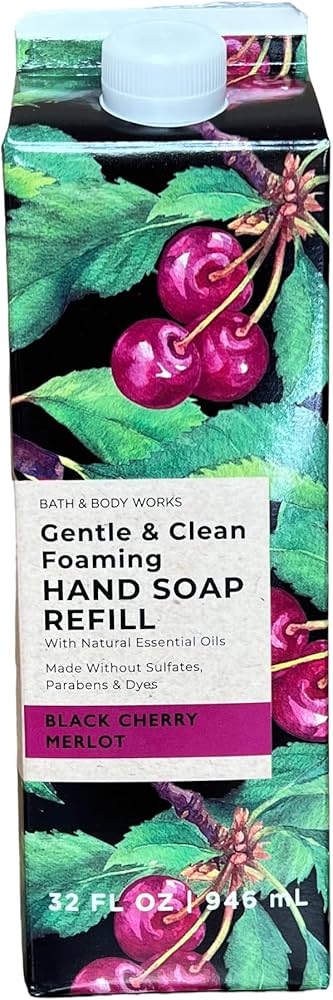 Amazon.com : Bath & Body Works Black Cherry Merlot Refill Gentle