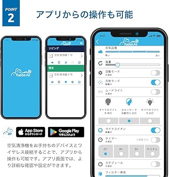 Amazon | ラビットエアー MinusA2空気清浄機 Rabbit Air SPA-780NJ