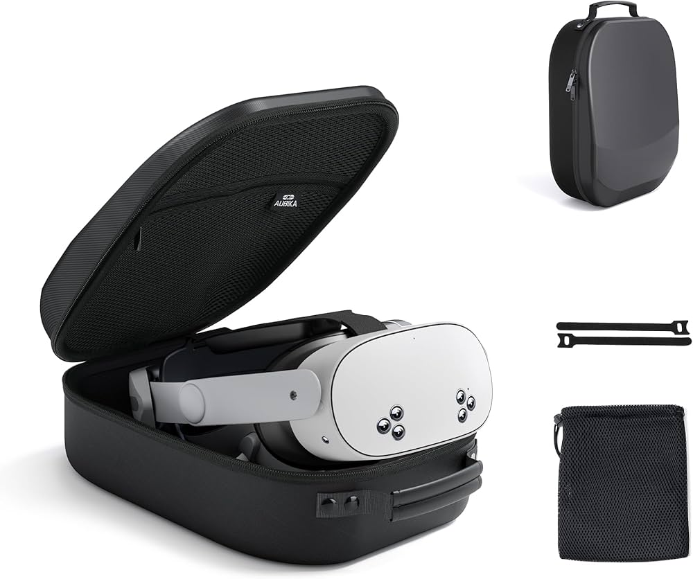 Amazon.com: Aubika Carrying Case for Meta Quest 3S/Quest 2/ Quest