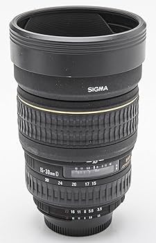 Amazon.com : Sigma 15-30mm f/3.5-4.5 EX DG IF Aspherical Ultra