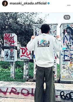 Amazon.co.jp: King Gnu FLYING GNU SWEAT スウェット 岡田将生着用