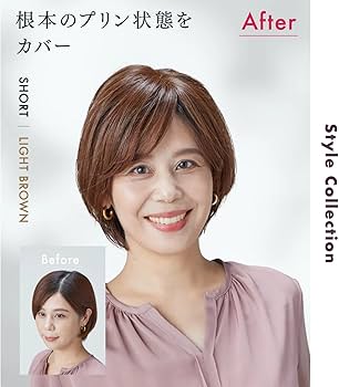 Amazon.co.jp: PESCA (ペスカ) ヘアメイト チャチャ 部分ウィッグ 白髪