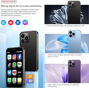 Amazon | SOYES XS16ミニスマートフォン、3GB RAM + 64 ROM、3.0インチ