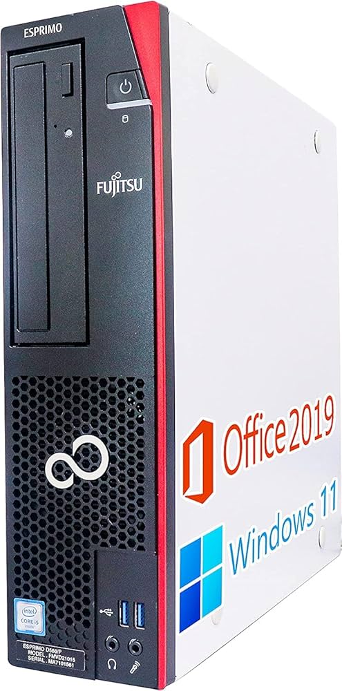 Amazon.co.jp: 【整備済み品】 富士通 デスクトップPC D586/MS Office