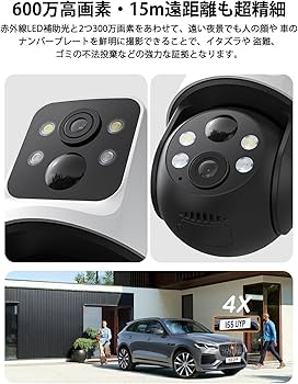 Amazon.co.jp: 【2026デュアルレンズ & 両監視画面 & 1台2役*360°死角