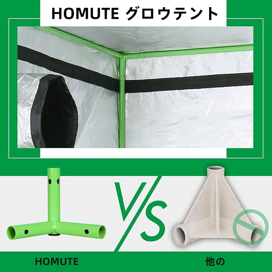 Amazon.co.jp: グロウテント 室内栽培 グロウボックス 120*120*200cm