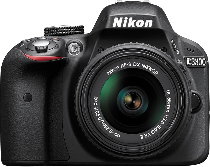 Amazon Canada: Nikon D3300 DX-Format DSLR Kit w/ 18-55mm DX VR II
