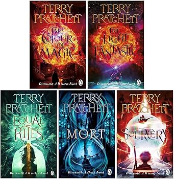 Terry Pratchett Discworld Novels Series 1 - 5 Books Collection Set