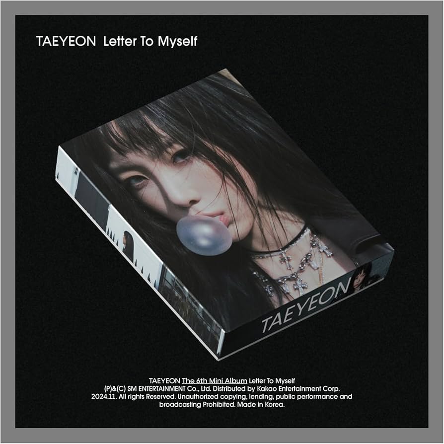Amazon.com: Taeyeon Letter To Myself 6th Mini Album with Tracking