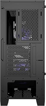 Amazon | MSI MAG FORGE 100M ミドルタワーPCケース 強化ガラス CS7813