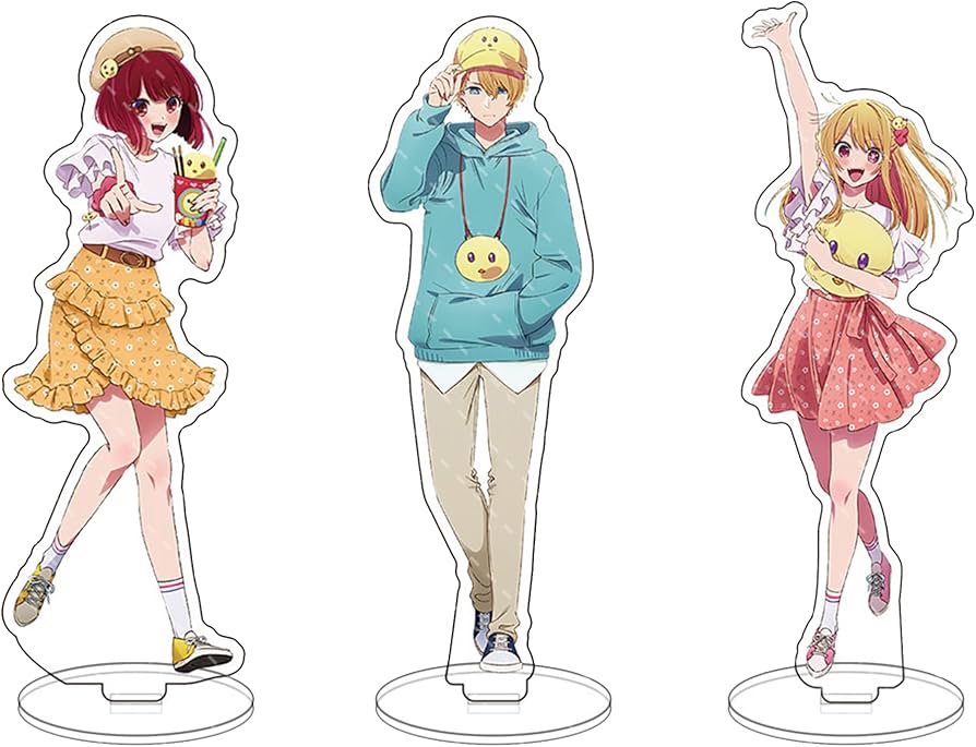 Amazon.co.jp: 推しの子 アクリルスタンド 3点セット 星野アイ