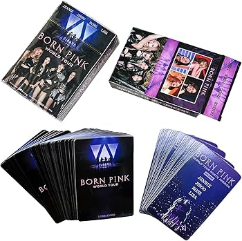 Amazon.com: KPOPBTS Born Pink Photocards New Album 165 PCS/3 Pack