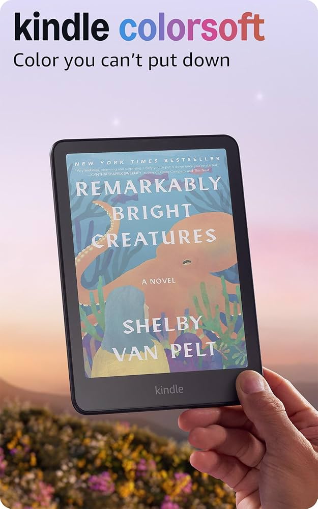 New Kindle Colorsoft | Reading in color