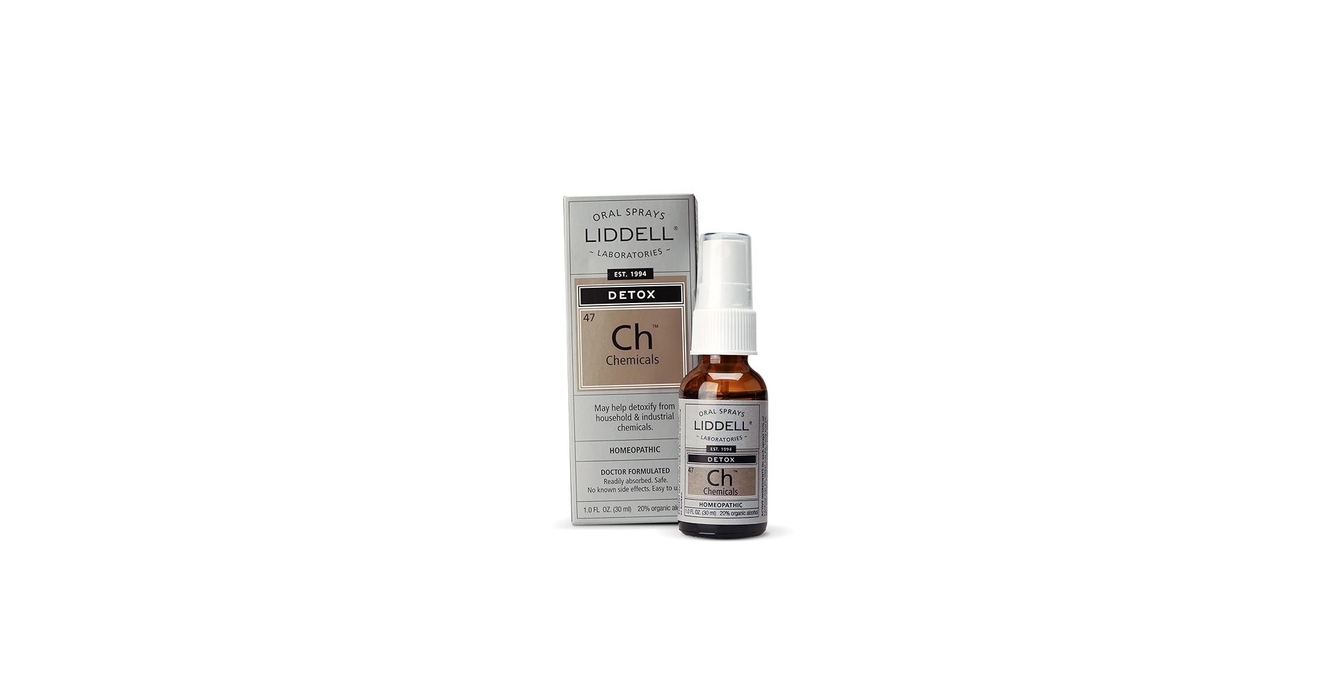 Amazon.com: Liddell Homeopathic Chemical Detox Spray, 1 Fluid