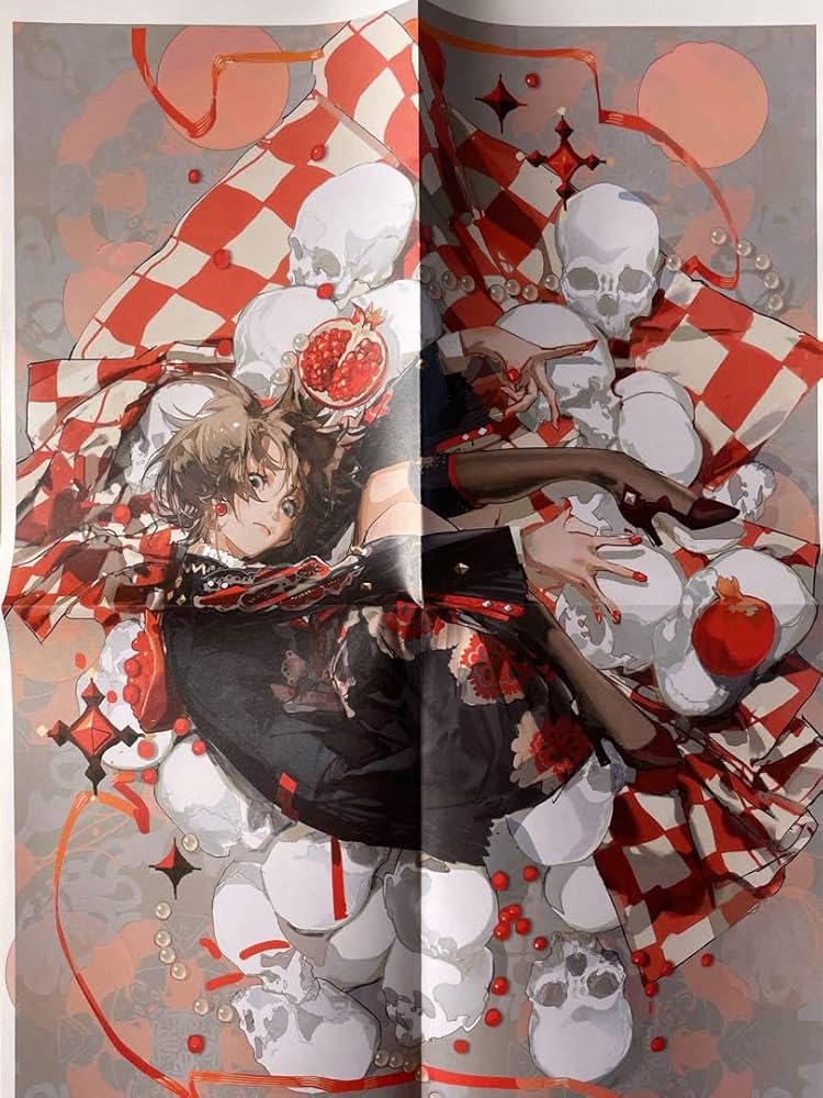 Amazon.co.jp: REDUM初商業画集 「日光如 花束般 傾倒」 ポスター付き