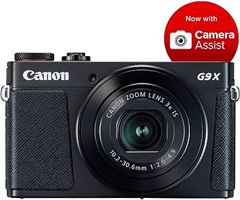 Canon PowerShot G9 X Mark II - 20.1 MP, Point & Shoot Camera