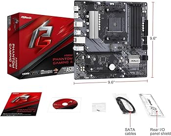 Amazon | ASRock マザーボード A520 M Phantom Gaming 4 AMD Ryzen