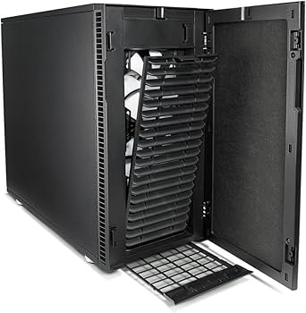 Amazon | Fractal Design Define R6 - Black ミドルタワー型PCケース