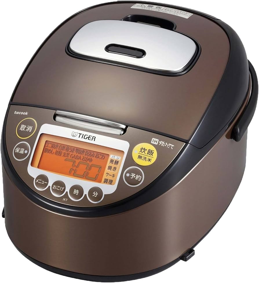 Amazon | タイガー IH 炊飯器 一升 ブラウンステンレス tacook