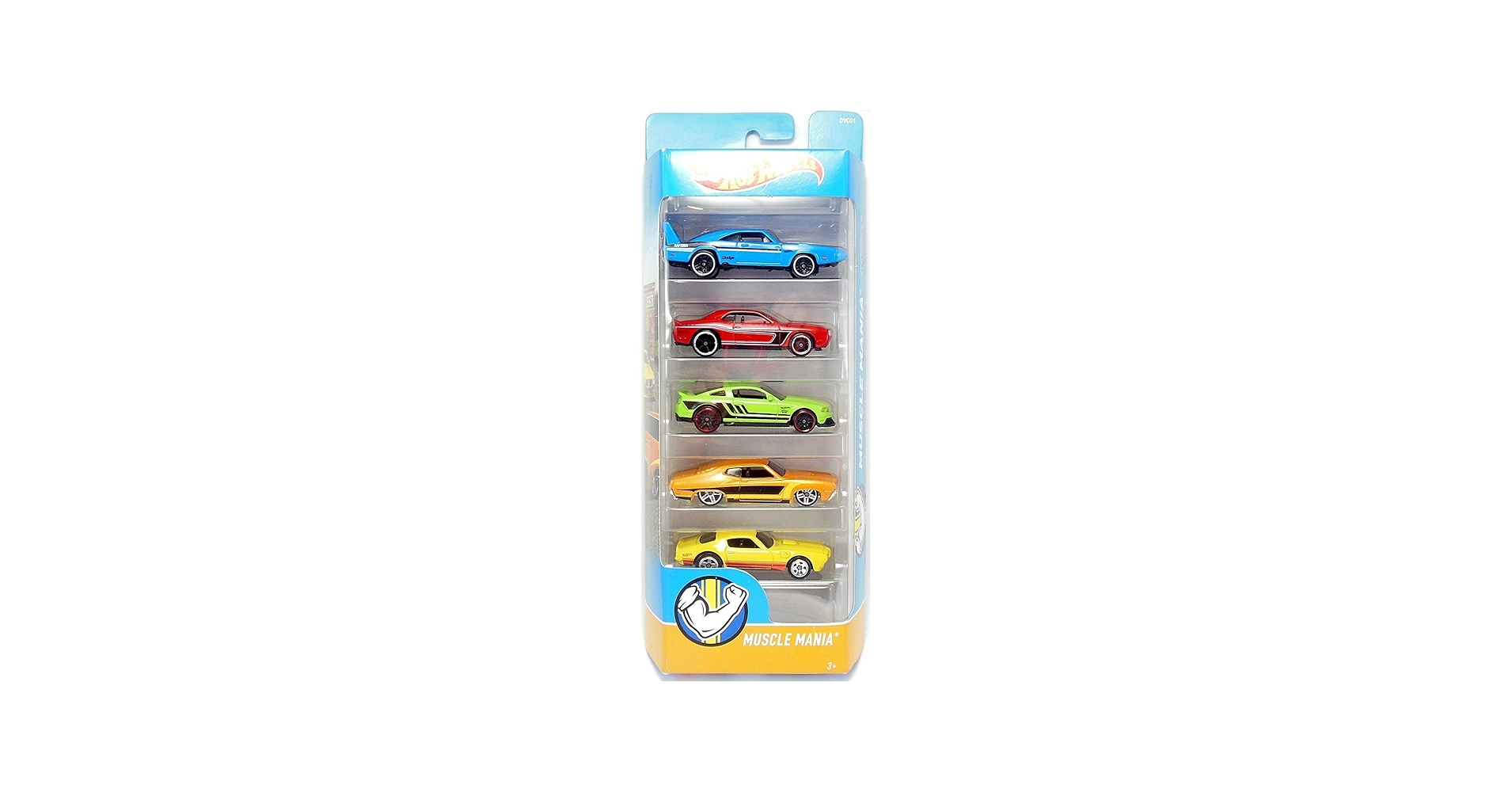 Amazon.com: Hot Wheels 2018 Muscle Mania 1:64 Scaled 5-Pack : Toys