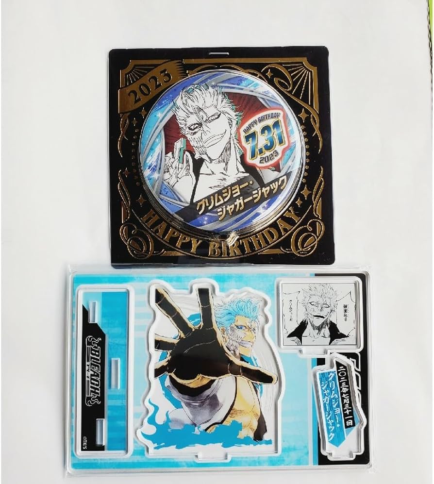 BLEACH グリムジョー 缶バッジ など 特典まとめ売り 各1 BLEACH グリム