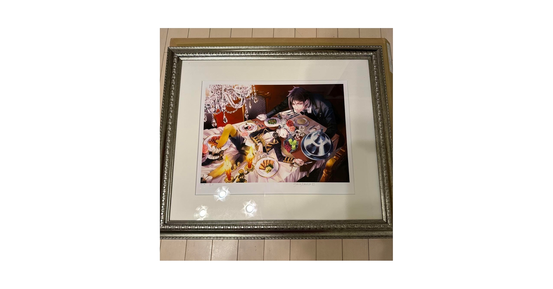 Amazon.co.jp: 黒執事 原画展 枢やな 直筆サイン入り 複製原画 : おもちゃ