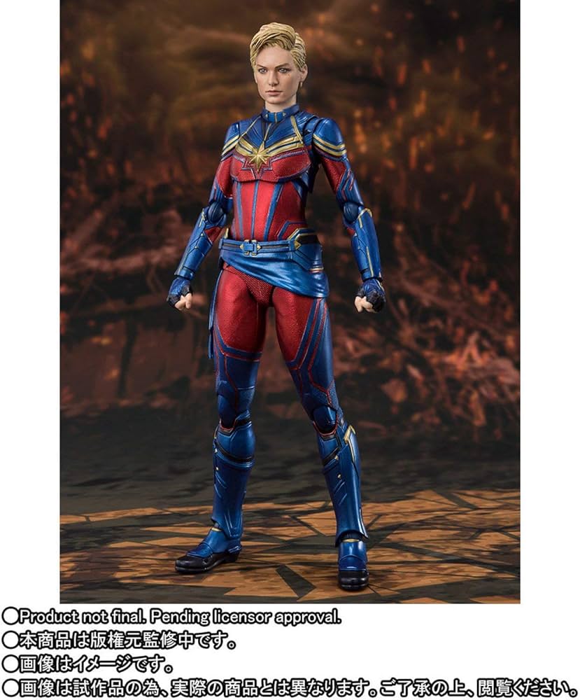 Amazon.co.jp: S.H.Figuarts キャプテン・マーベル（アベンジャーズ