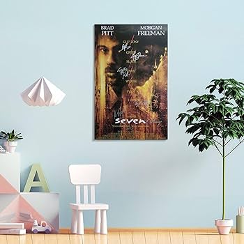 Amazon.co.jp: Seven映画セブン映画ポスターモーガンフリーマン
