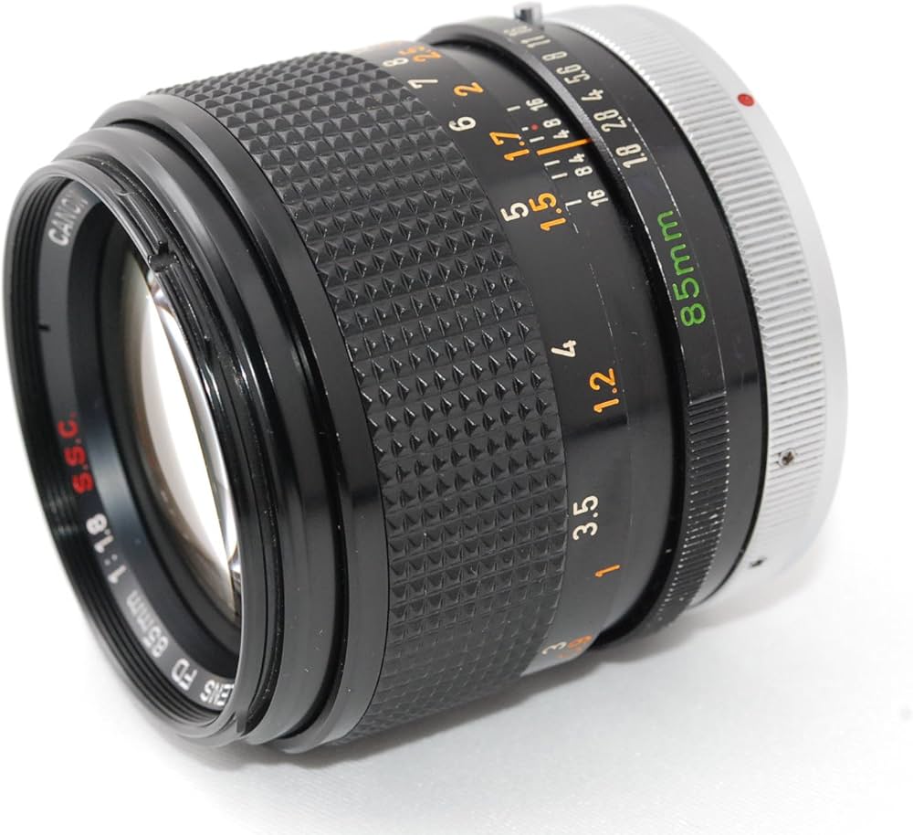 Amazon.co.jp: Canon キャノン FD 85mm F1.8 s.s.c. : 家電＆カメラ