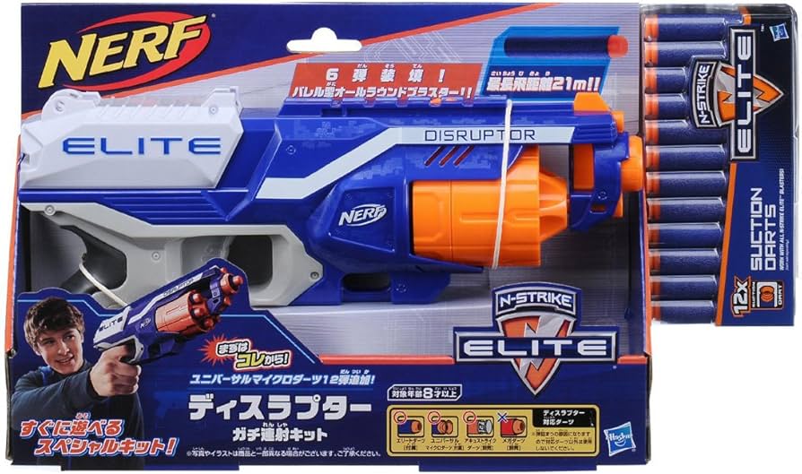 Amazon.co.jp: ナーフ N-ストライクエリート ディスラプター ガチ連射