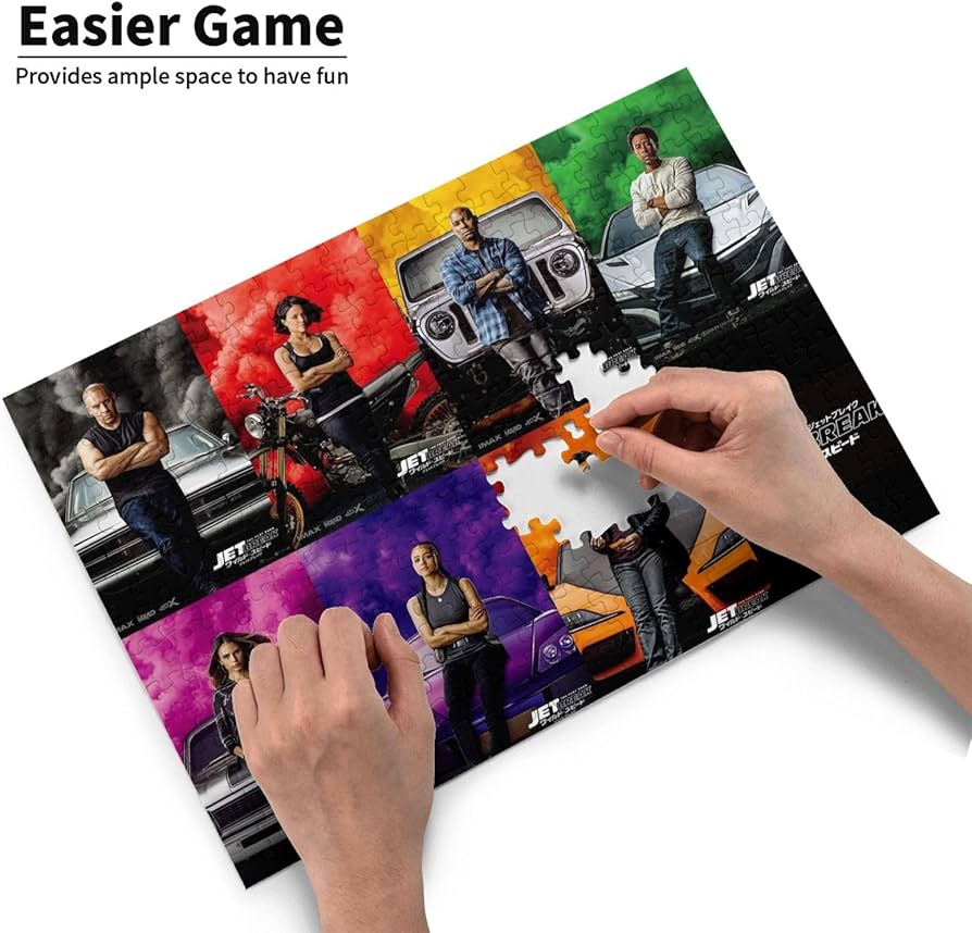 Amazon.co.jp: ワイルド・スピード ジグソー パズル 300ピース 子供用