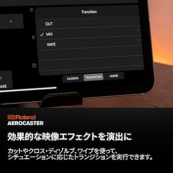 Amazon.co.jp: Roland ローランド Aero Caster VRC-01 本格的な録画や