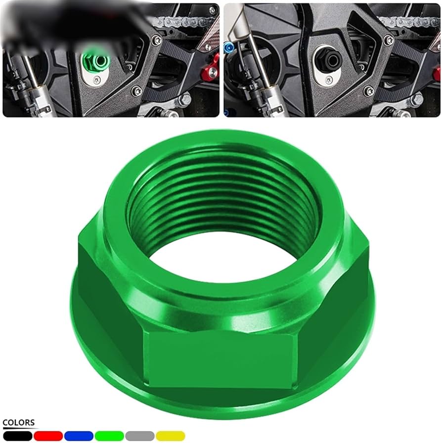 Amazon.co.jp: ネジ付属品 後輪車軸ナットネジボルトオートバイに適合