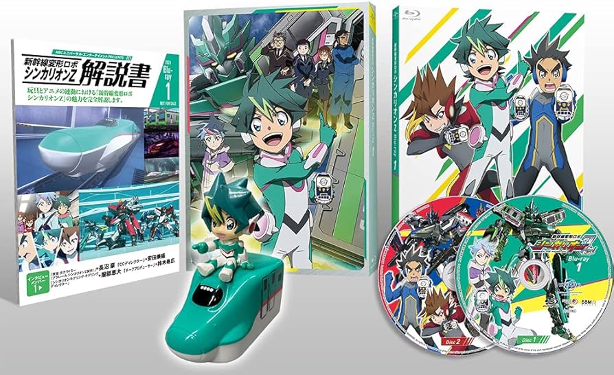 Amazon.co.jp: 新幹線変形ロボ シンカリオンZ Blu-ray 第1巻 : 津田