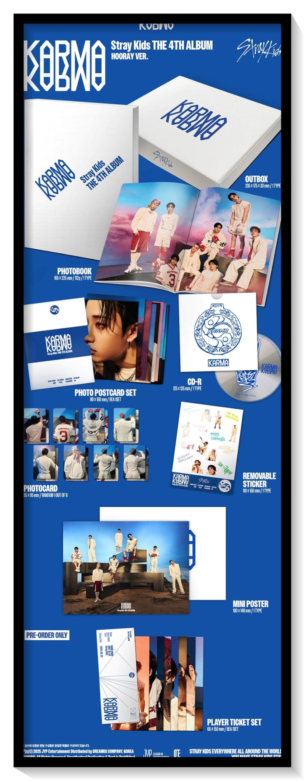 Amazon.co.jp: Stray-Kids (スキズ) - KARMA 韓国盤 (STANDARD_2種 SET