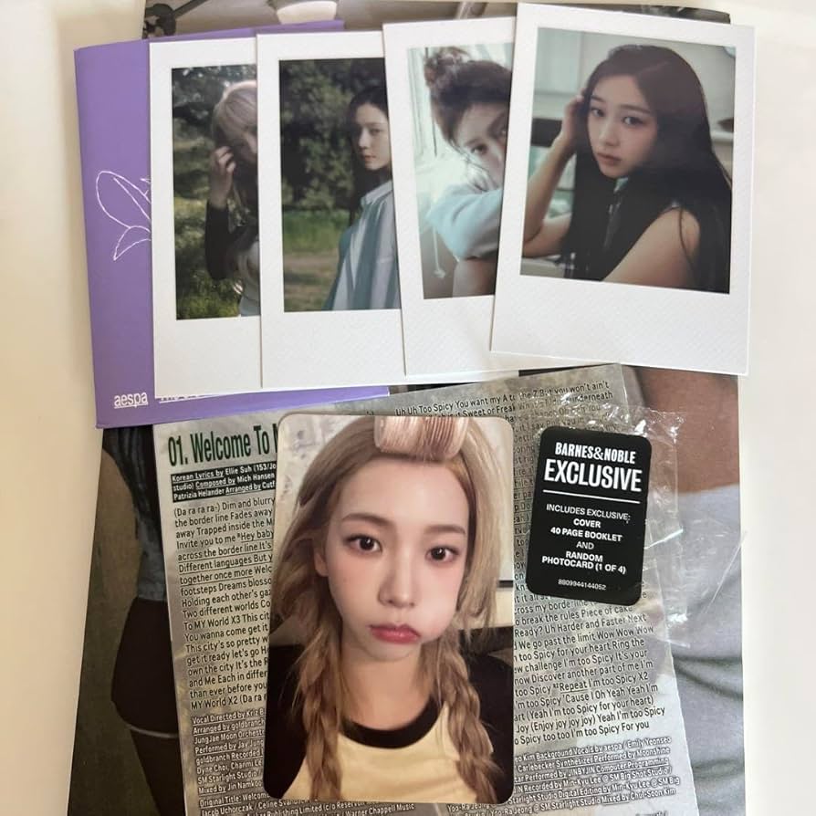 aespa カリナ barnes&noble US 特典トレカ B Aespa Drama U. S Ver